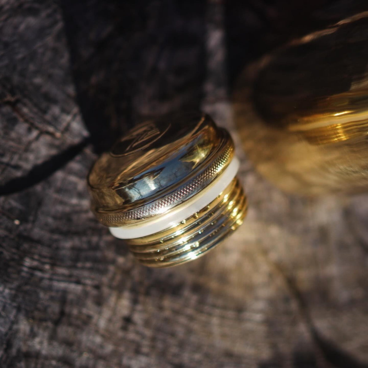 Solid brass&copper bottle M – calma store Japan