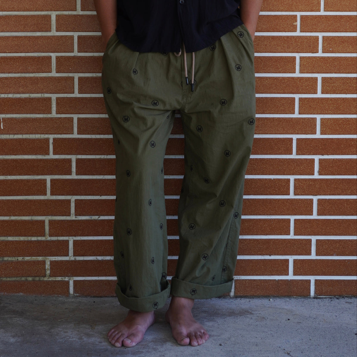 WOVEN SCOUT PANTS – calma store Japan