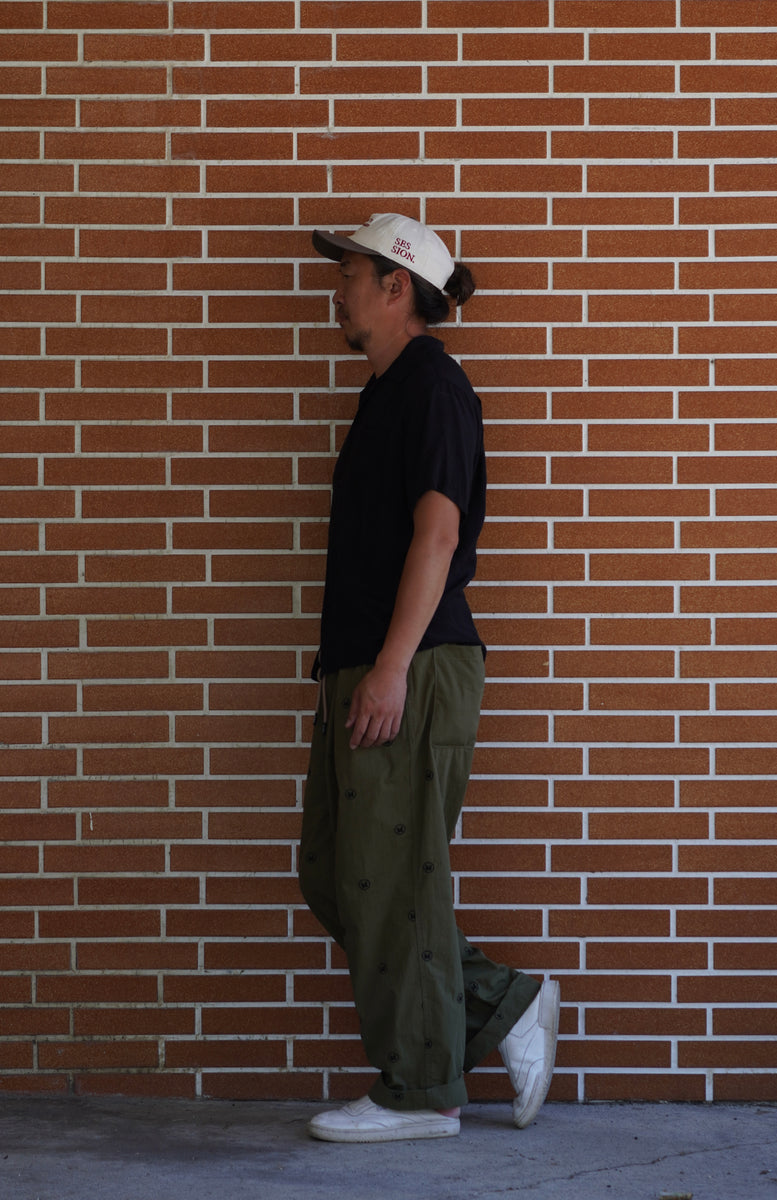 WOVEN SCOUT PANTS – calma store Japan