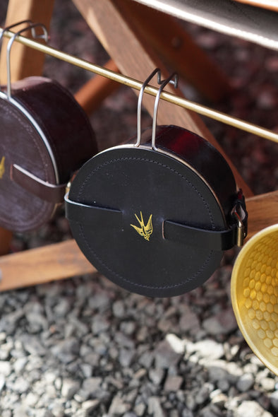 Leather holder 480ml