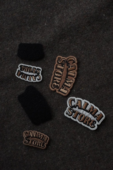 CALMA STORE BROWN ワッペンM