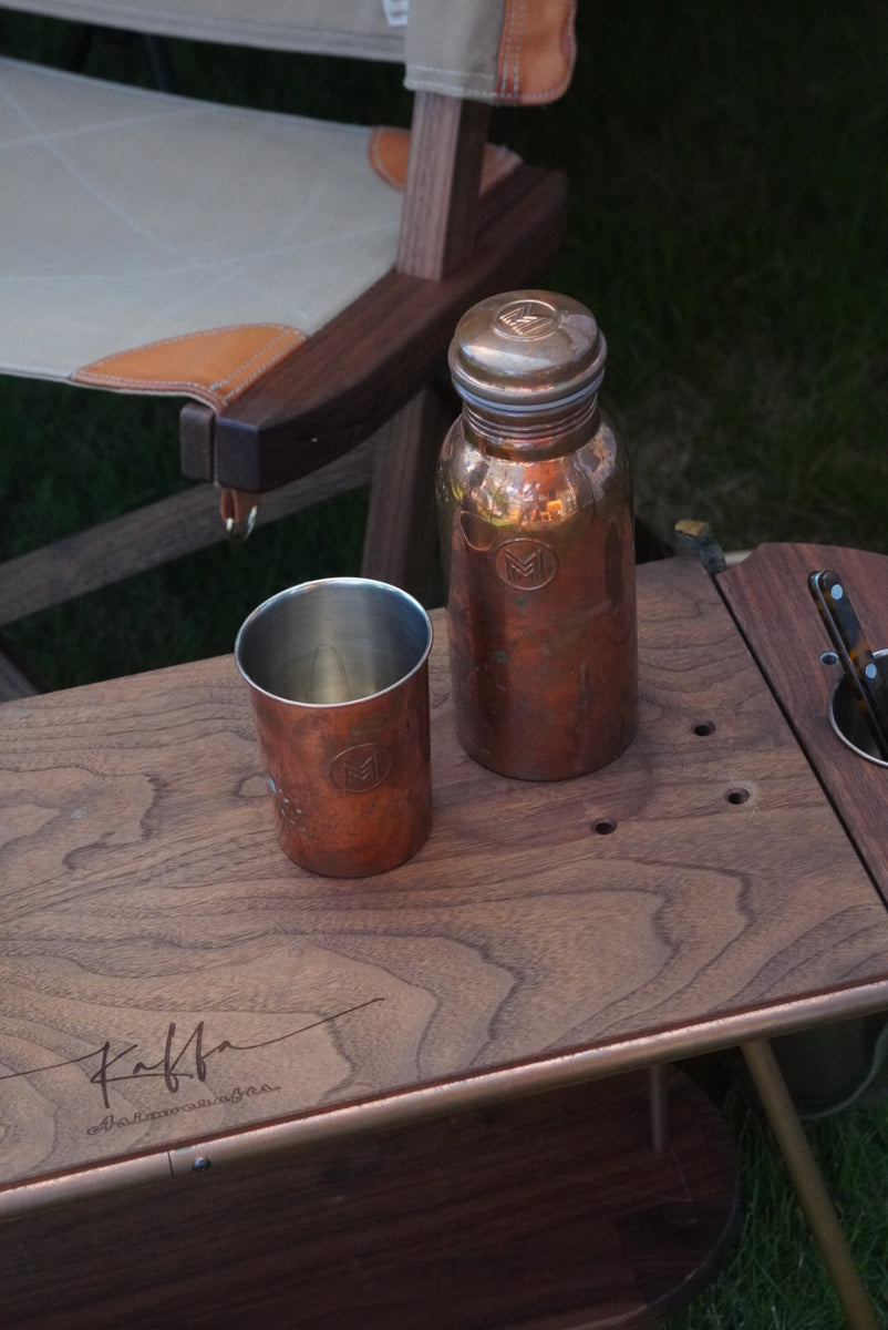 Solid brass&copper bottle S – calma store Japan