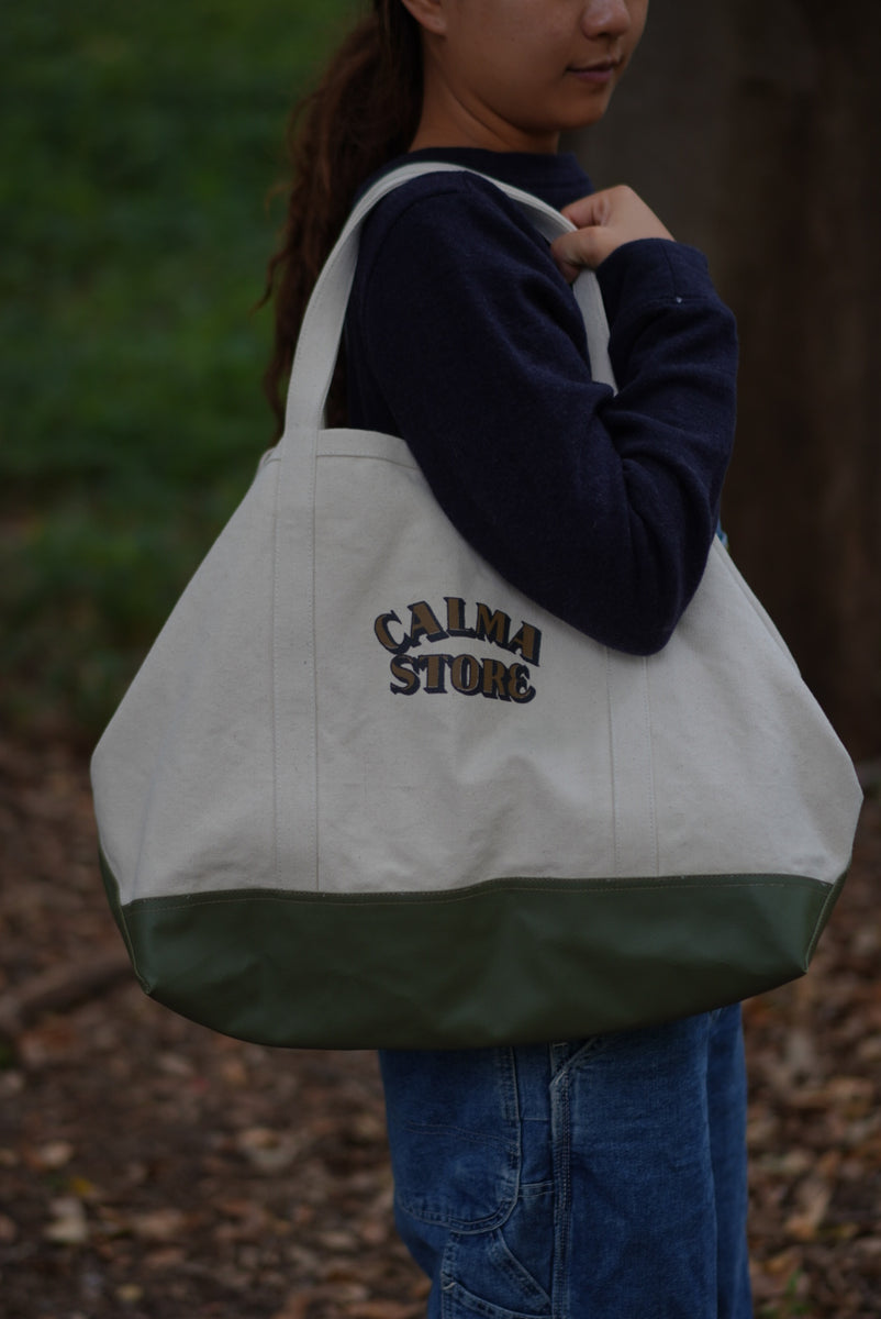 【CALMA STORE】DAILY TOTEトートバッグ 極厚の帆布 Daily tote – calma store Japan