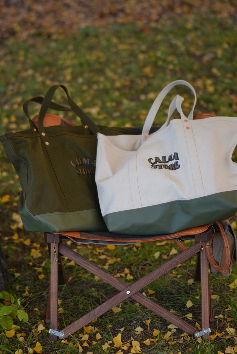【CALMA STORE】DAILY TOTEトートバッグ 極厚の帆布 Daily tote – calma store Japan