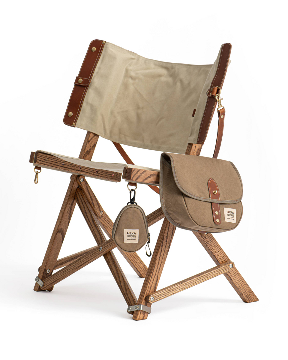 HEKA chair Leather original Sand beige – calma store Japan