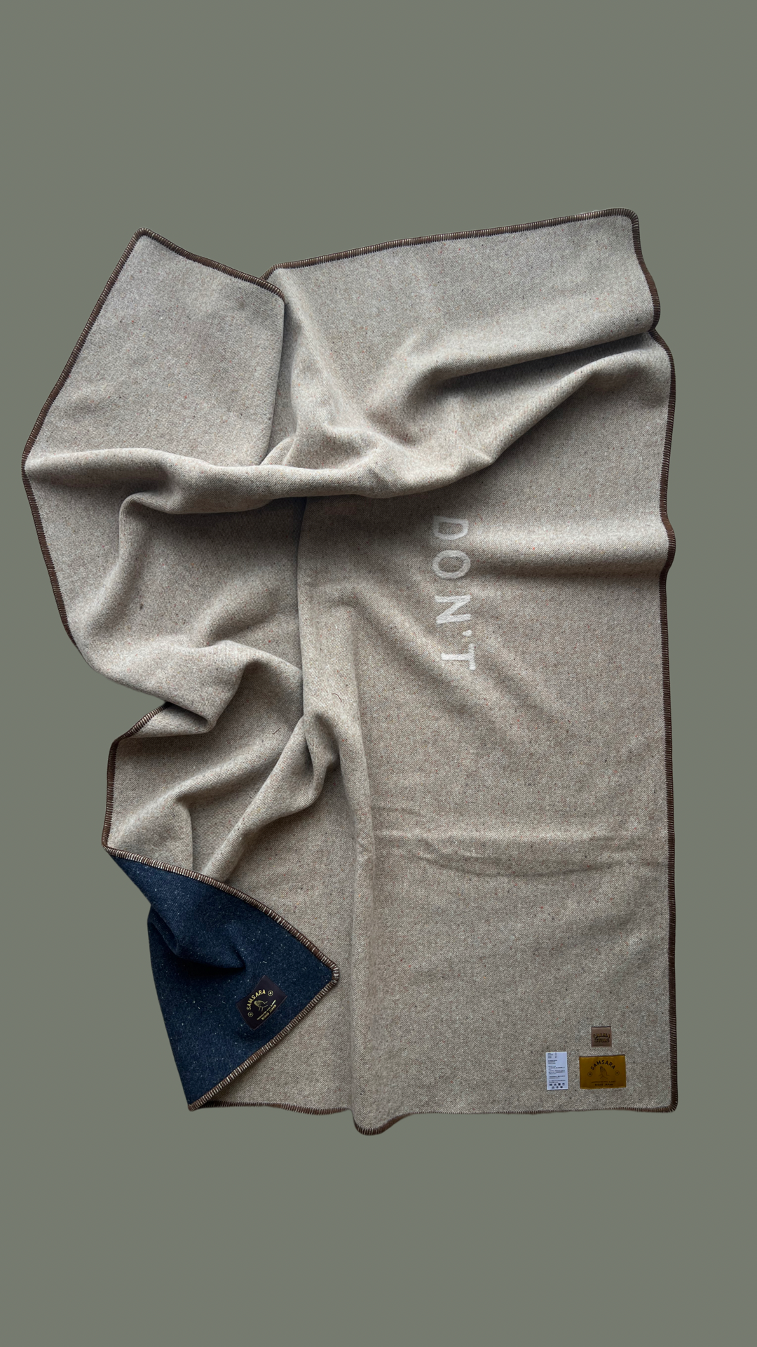 未使用】SAMSARA BLANKET Mサイズ ダークブラウン SAMSARA BLANKET 未使用】SAMSARA BLANKET Mサイズ ダークブラウン SAMSARA BLANKET