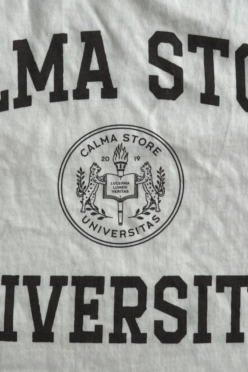 CALMA STORE UNIVERSITAS T – calma store Japan