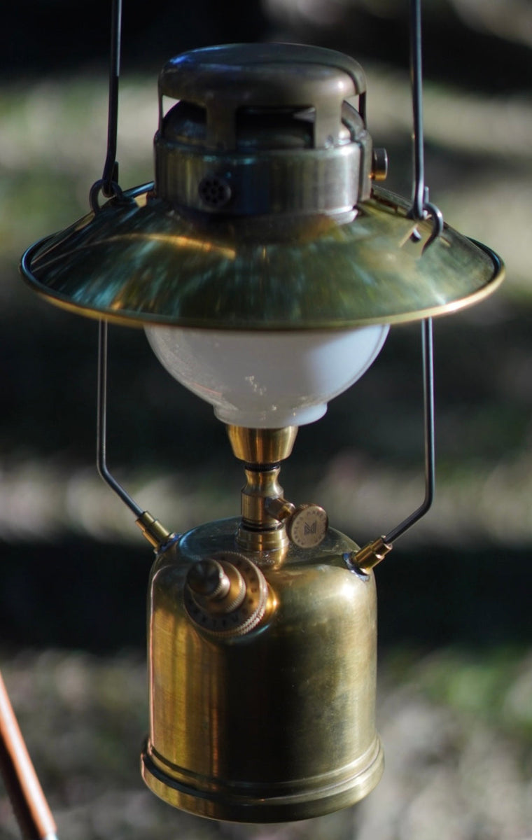 No polish Solid Brass reflector for Storm Lantern – calma store Japan