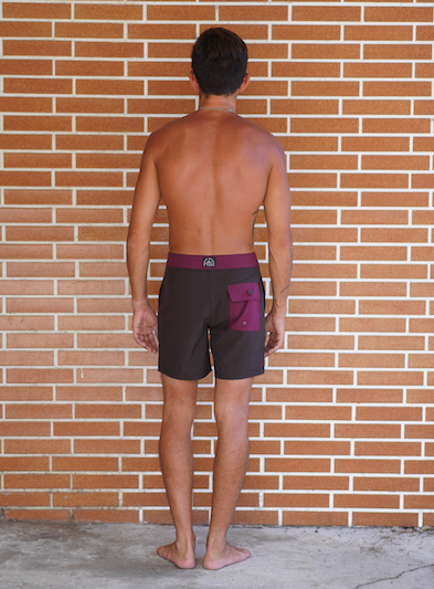 Indigo meadow surf shorts 23'model dark brown