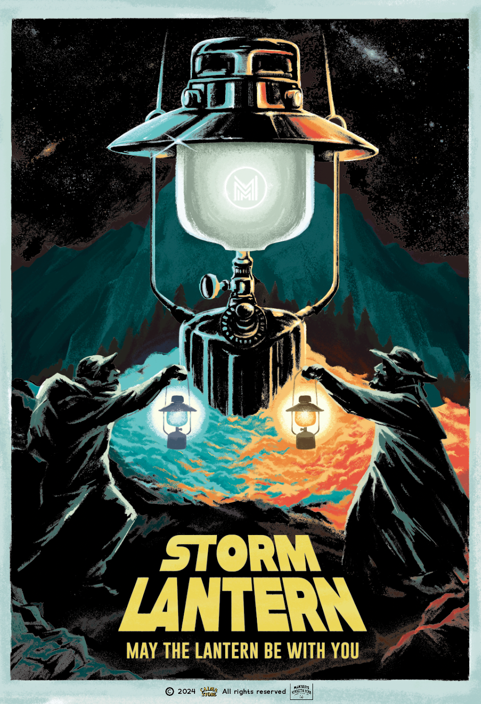 聖魔導物語　店頭販促用ポスター May the lantern be with you poster – calma store Japan