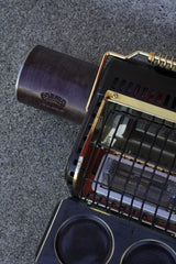 BRIDOL LEATHER GAS CYLINDER COVER FOR SHANK HEATER