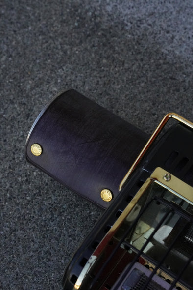 BRIDOL LEATHER GAS CYLINDER COVER FOR SHANK HEATER