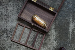 A TREASURE BOX WALNUT