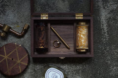 A TREASURE BOX WALNUT