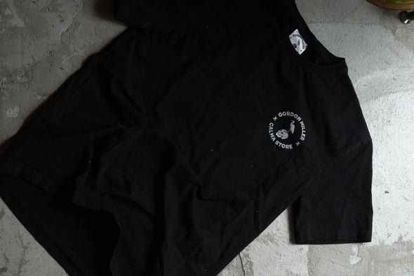 GORDON MILLER × CALMA STORE SKULL&IGLET BLACK  STANDARD T