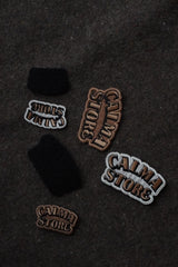 CALMA STORE BROWN ワッペンS