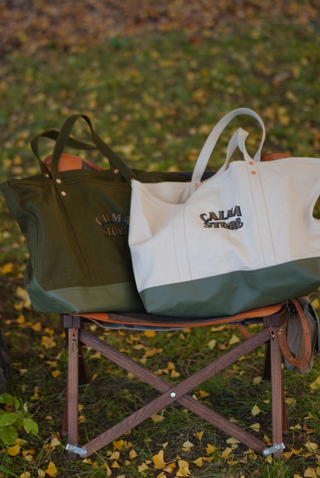 【CALMA STORE】DAILY TOTEトートバッグ 極厚の帆布 Daily tote – calma store Japan