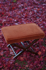 CUSHION TOP FOR FLIP BOX RED BROWN