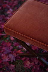 CUSHION TOP FOR FLIP BOX RED BROWN