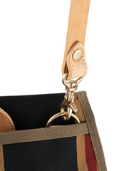 SIDE POUCH SIGNATURE REGIMENTAL STRIPE