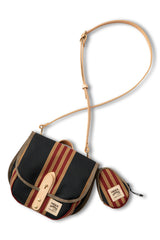 SIDE POUCH SIGNATURE REGIMENTAL STRIPE