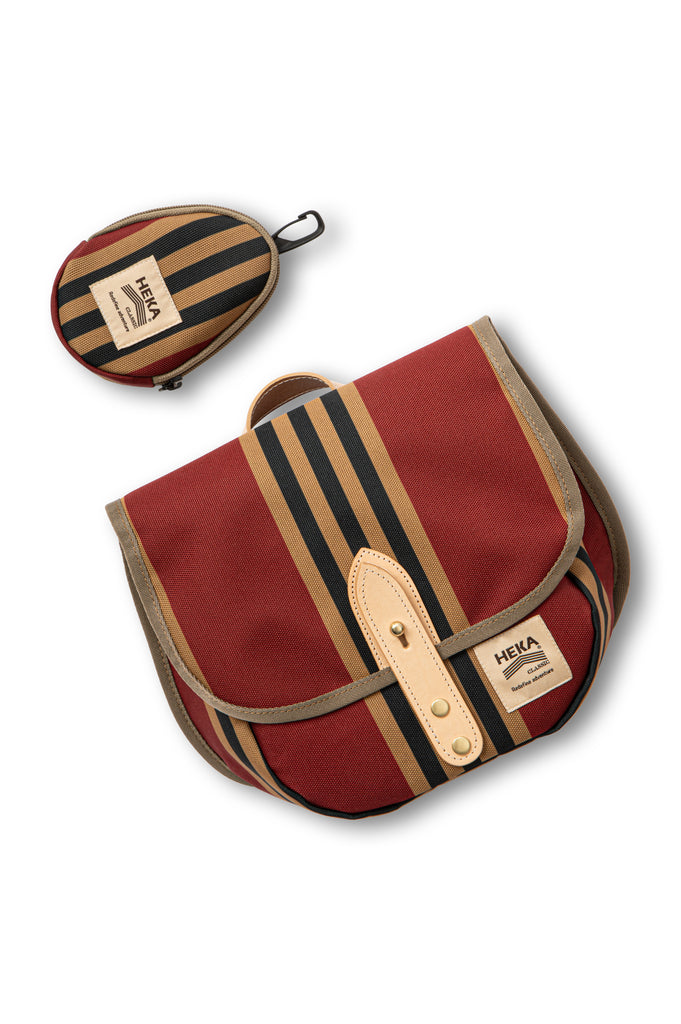 MINI SIDE POUCH SIGNATURE REGIMENTAL STRIPE