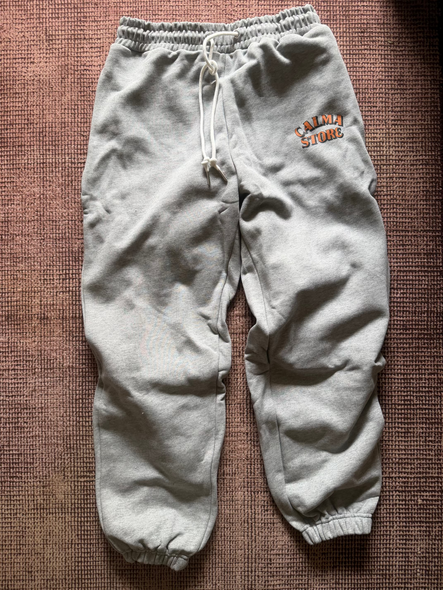 Calma Store Sweat pants（GRAY）CALMA STORE LOGO