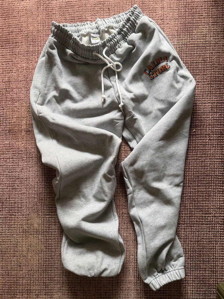 Calma Store Sweat pants（GRAY）CALMA STORE LOGO