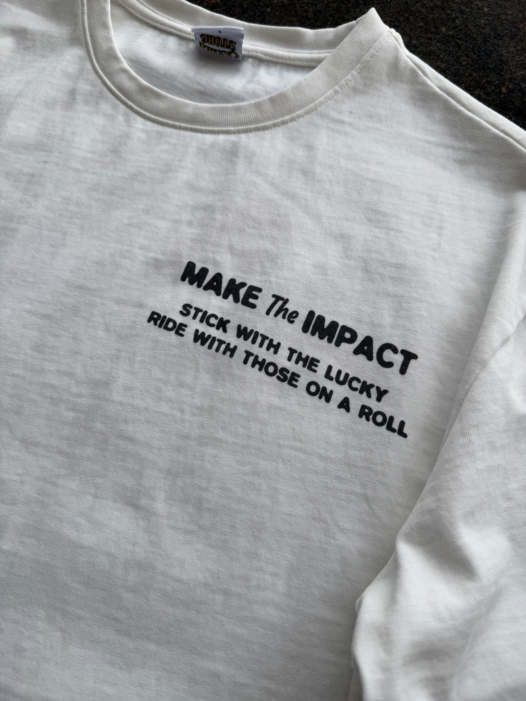 26SS ORGANIC COTTON T "MAKE THE IMPACT"