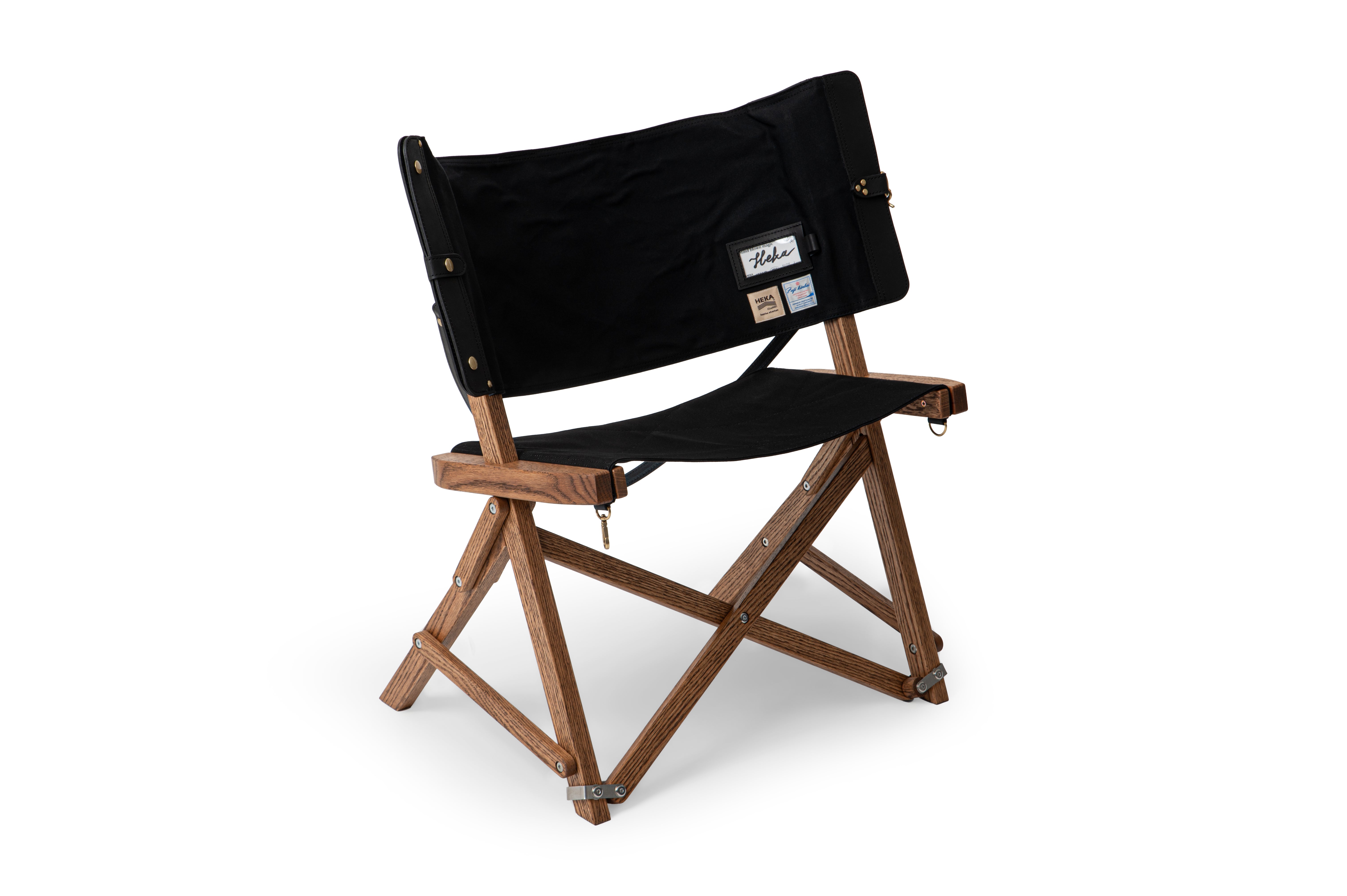 HEKA chair Leather original BLACK LEATHER – calma store Japan