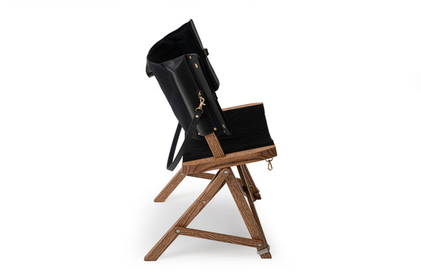 HEKA  chair  Leather original BLACK LEATHER