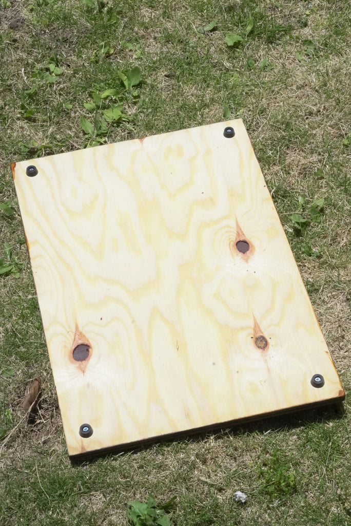 COVER FOR THE FLIP BOX + WOODEN TOP BOARD＋FLIP BOX OLIVE DRAB SET