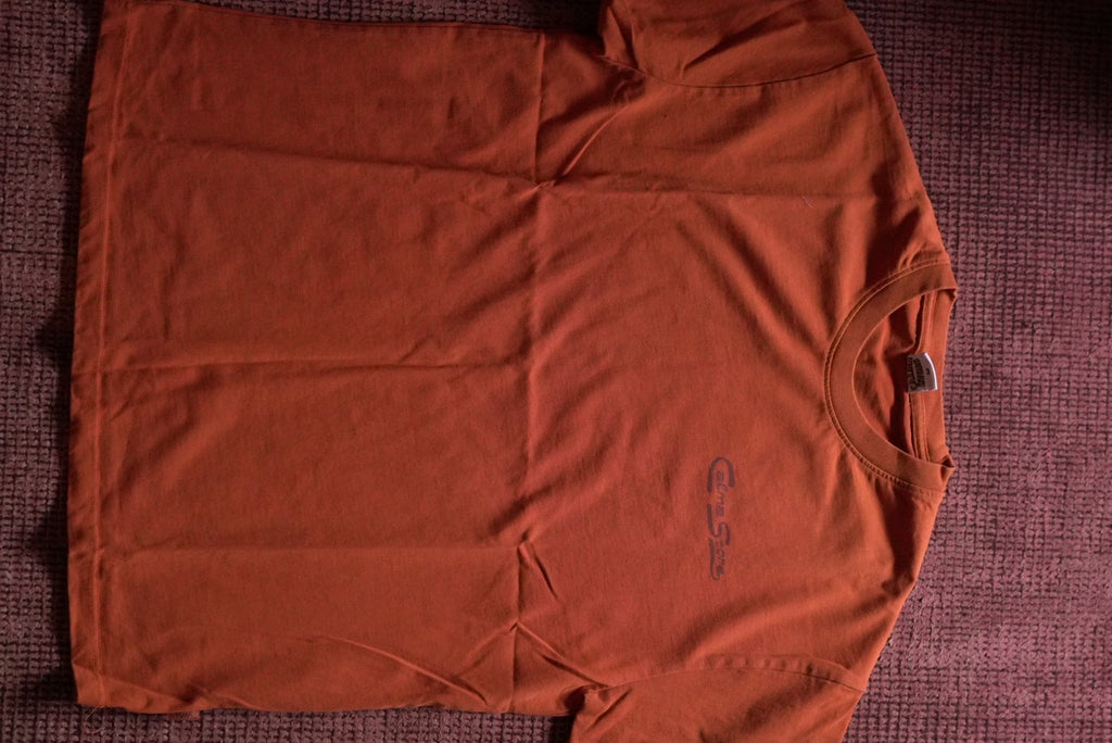 '26SS ORGANIC COTTON T "MAKE THE IMPACT" ORANGE