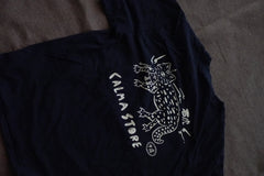 GRAPHIC TEE "石虎" BLACK