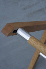 "NICE MIDDLE" DINING TABLE & DESK CHARRED OAK BY CALMA STORE & THREE MASTERS