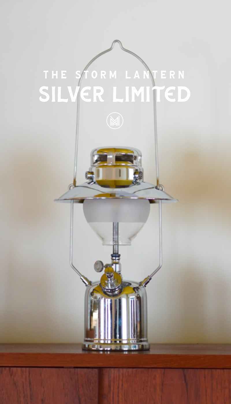 The storm lantern silver limited – calma store Japan The storm lantern silver limited – calma store Japan
