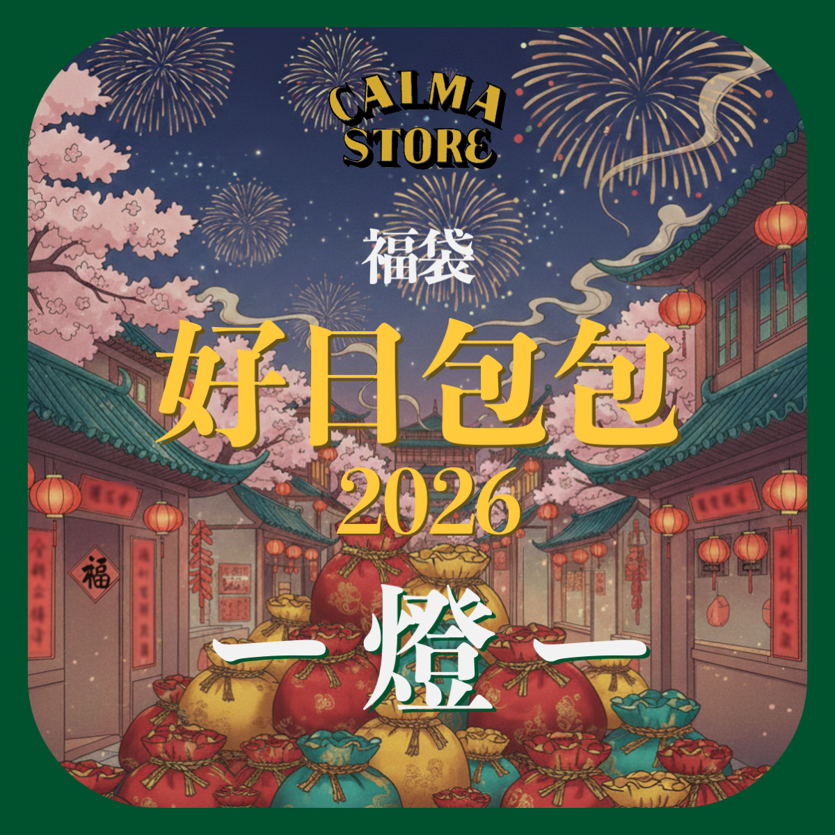 CALMA STORE 福袋 好日包包 2026 - 燈 - – calma store Japan