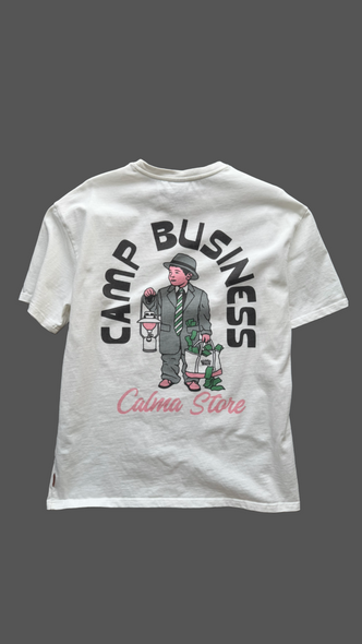 '26SS ORGANIC COTTON T "CAMP BUSINESS"