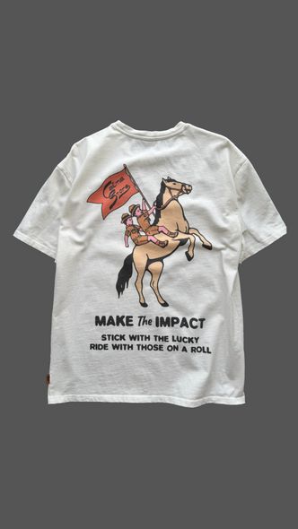 '26SS ORGANIC COTTON T "MAKE THE IMPACT"