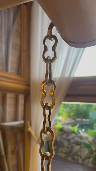 Solid brass chain