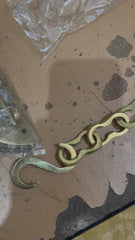 Solid brass chain