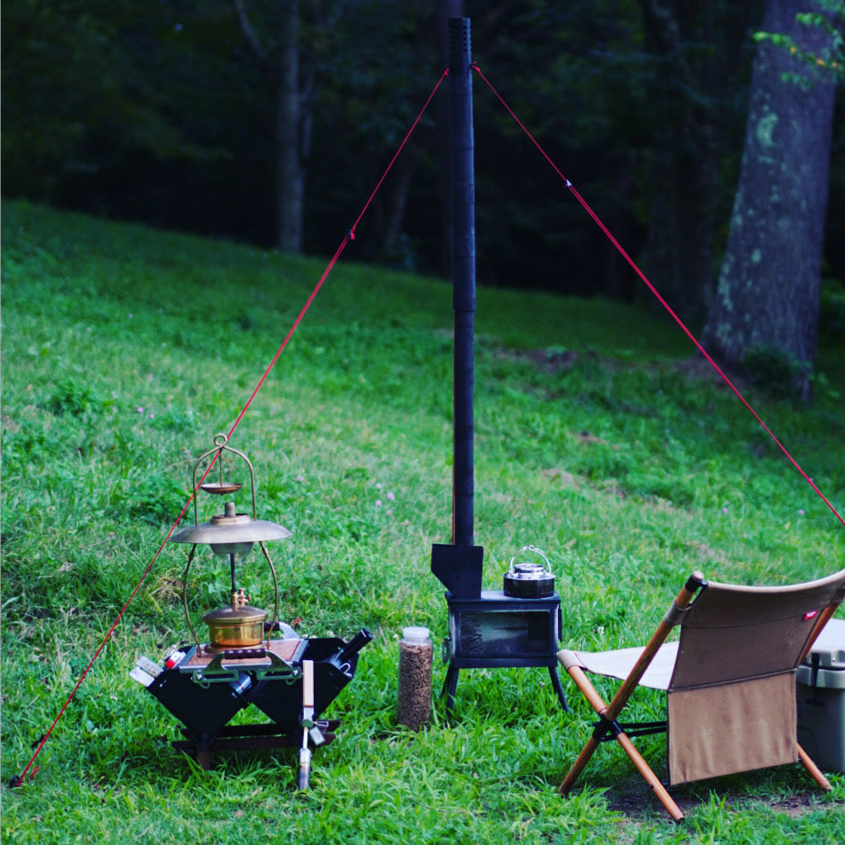 Ammo stove black 煙突エンド – calma store Japan