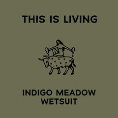 【アーカイブ】Indigo meadow wetsuit Short John