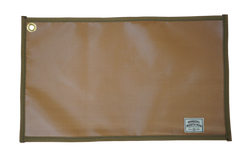 FIRE PROOF MAT SQUARE CHOCOLATE COLOR