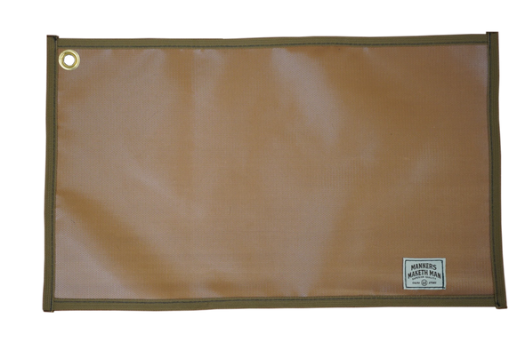 FIRE PROOF MAT SQUARE CHOCOLATE COLOR